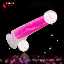 Orgasm Anal Penis Vibrator Sex Toy for Ladies (DYAST095)